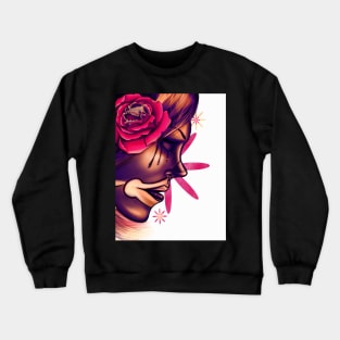 clown girl Crewneck Sweatshirt